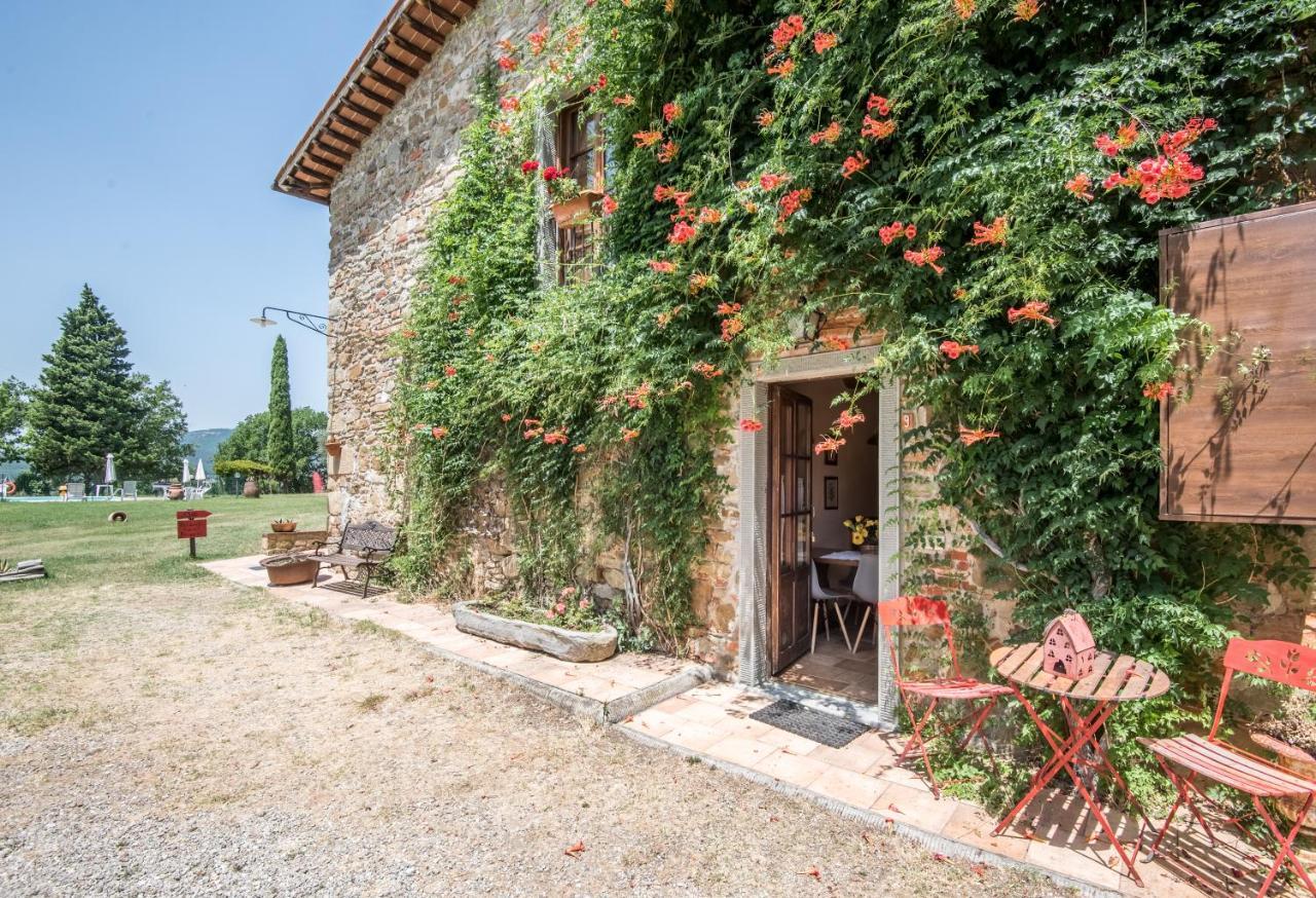 Poggio Primo - Bilocale Cavaliere Villa Castiglion Fibocchi Dış mekan fotoğraf