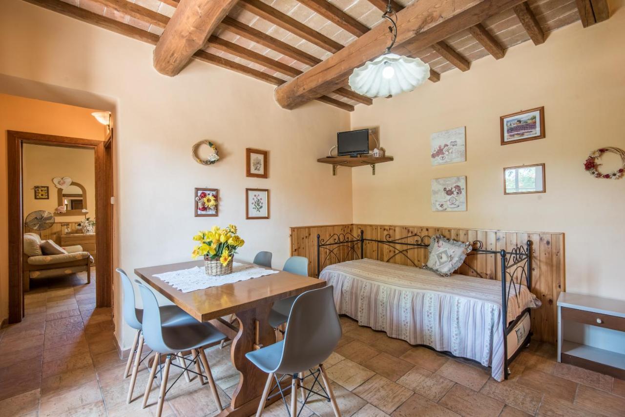 Poggio Primo - Bilocale Cavaliere Villa Castiglion Fibocchi Dış mekan fotoğraf