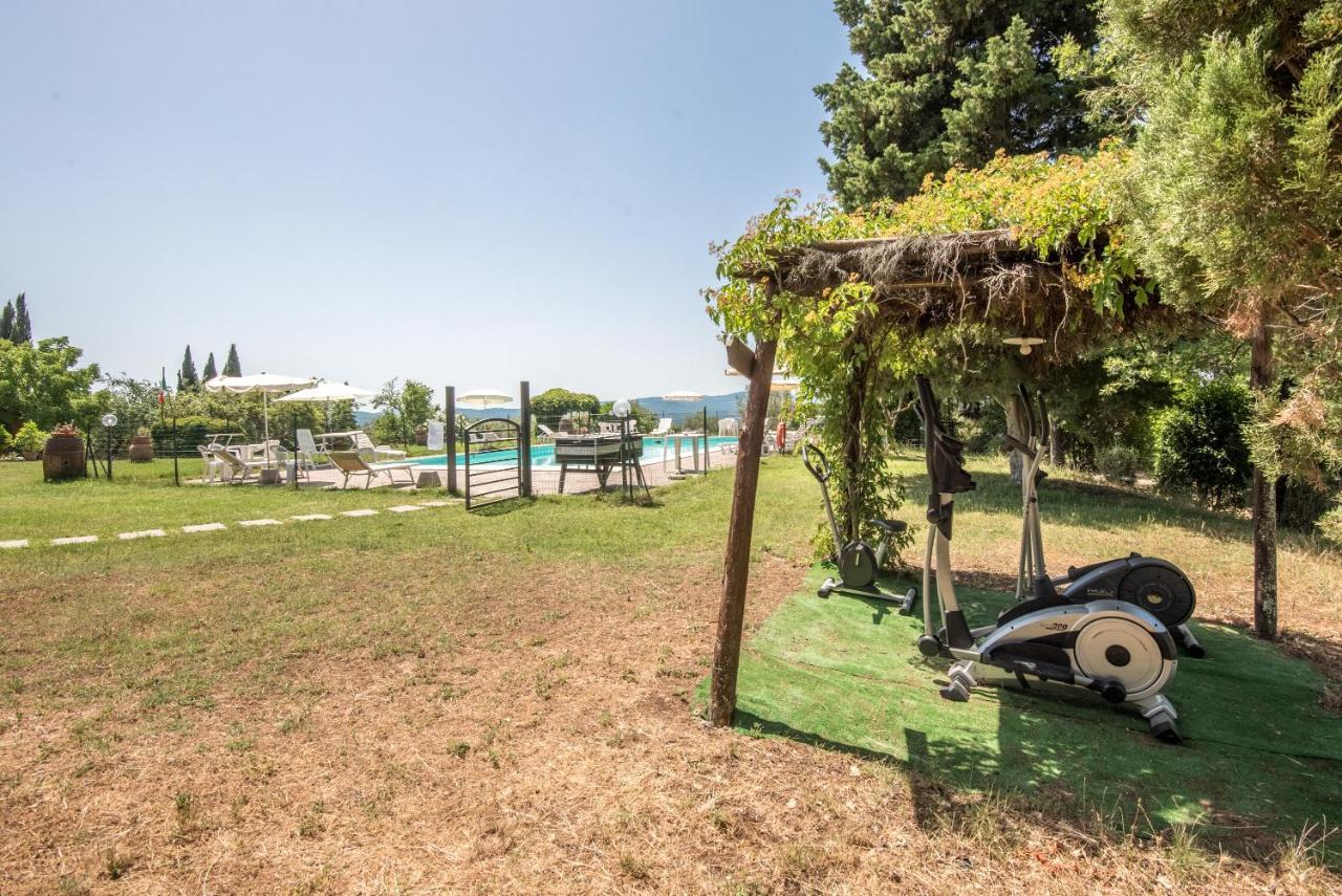 Poggio Primo - Bilocale Cavaliere Villa Castiglion Fibocchi Dış mekan fotoğraf